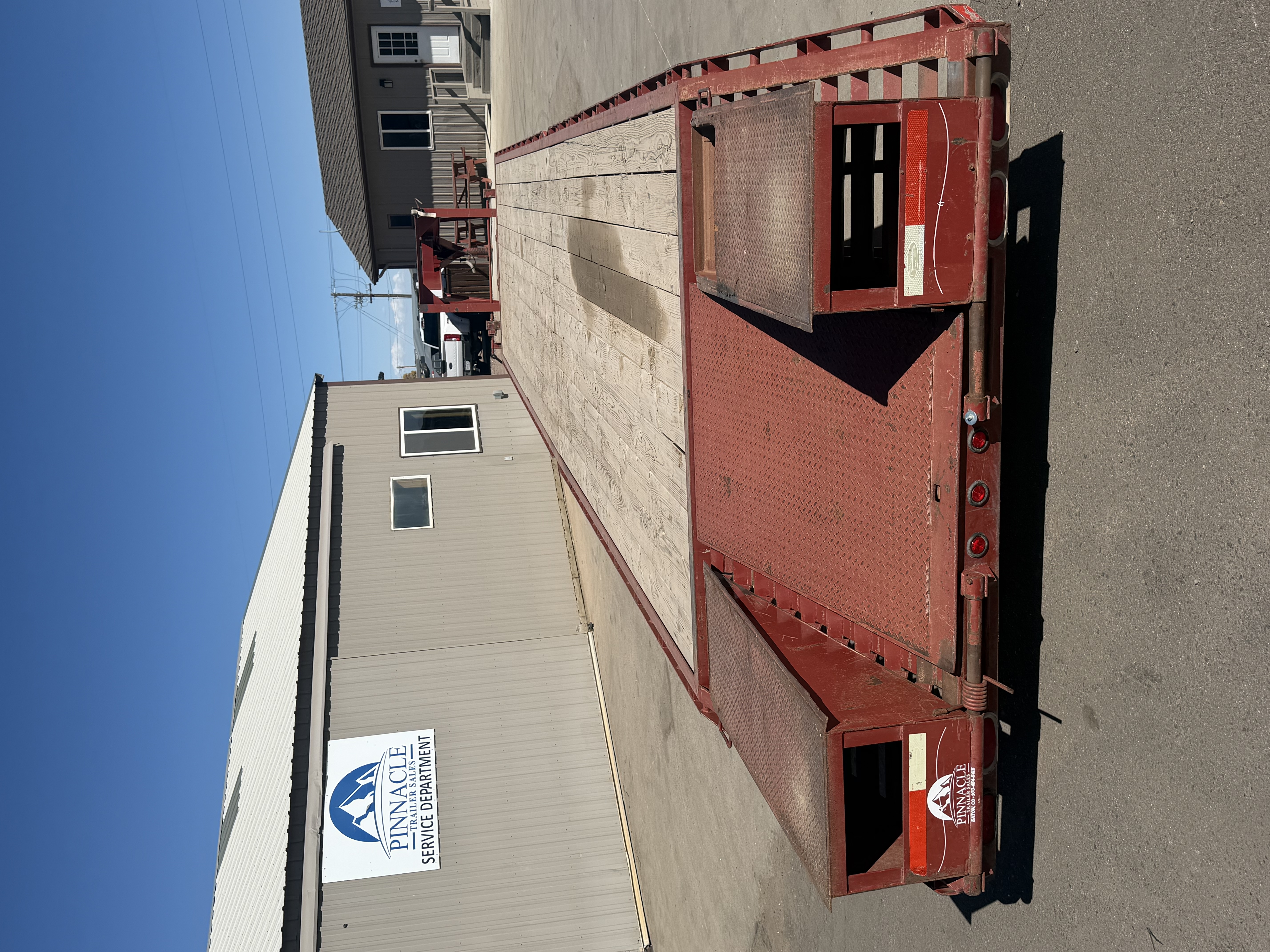 2011 ABU 40' Tandem dual 12K axles Flatbed Trailers