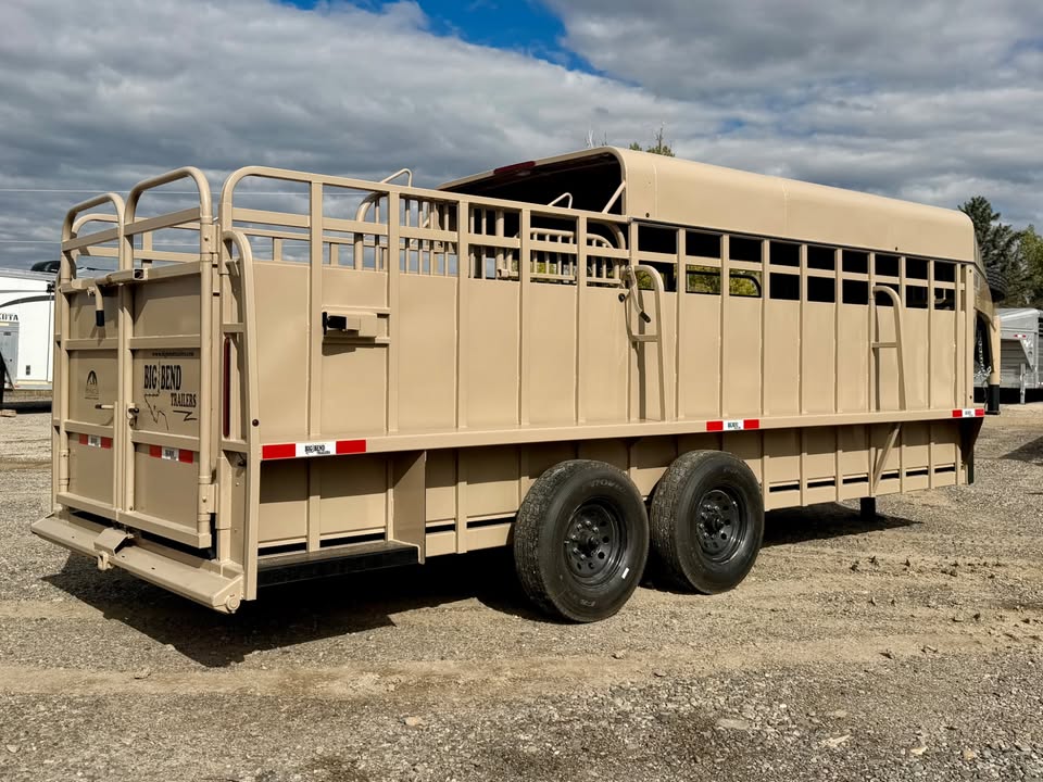 2027 Big Bend 20' x 6' Half Top Stock Stock Trailers